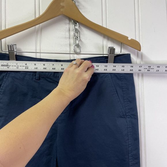 Vince Women’s Dusty Blue Cropped Ankle Pants Size 6 Soft & Comfy! - Picture 7 of 10